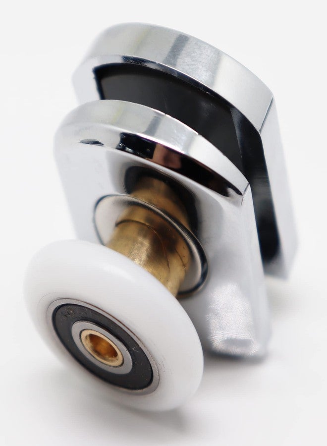 BENLIUDH Shower Door Rollers, 26mm Wheel Diameter Home Bathroom DIY Replacement Parts(2 Upper Rollers and 2 Bottom Rollers) - Image 5