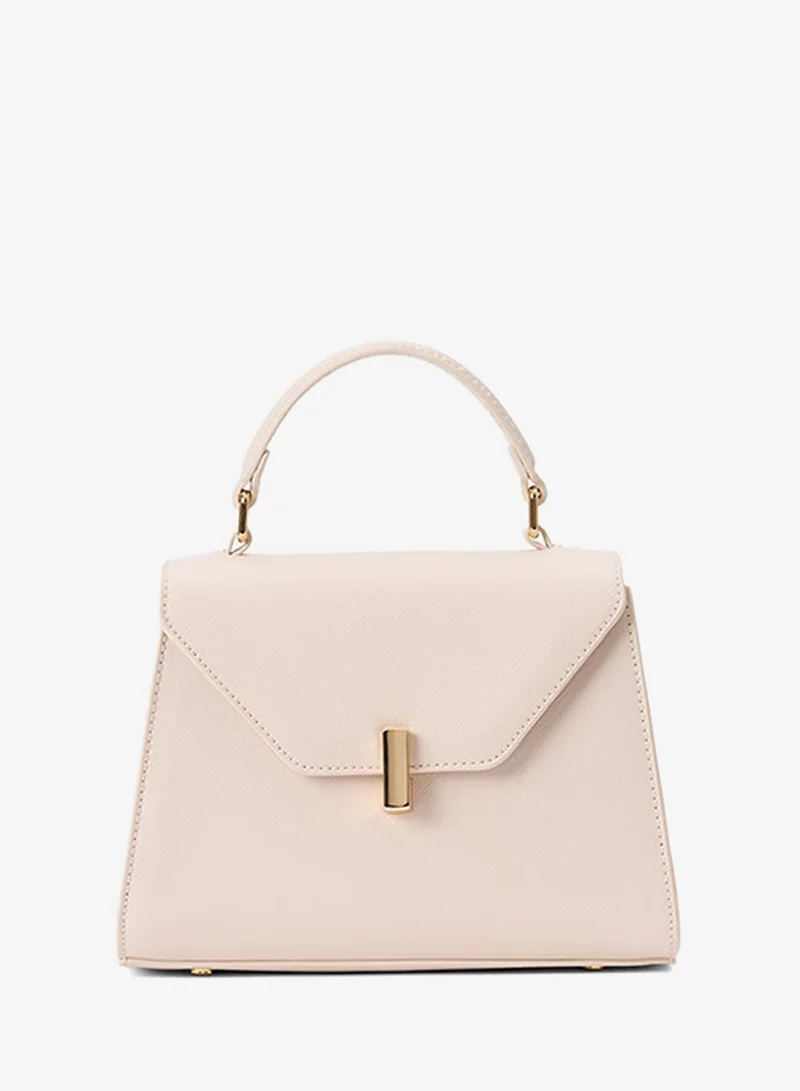 Forever New Mietta Lock Top Handle Bag