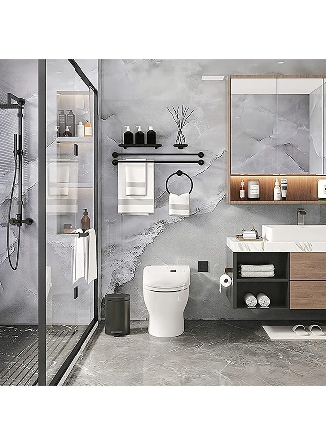 Kitchen Countertop Self-Adhesive Waterproof  Wallstickers Grey 40x300cm  - Image 4