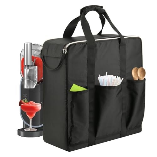 Beautyflier Travel Carrying Bag for Ninja SLUSHi Slushie Machine FS299FS301FS301C Portable Travel Case for Frozen Drink Maker Side Opening for Easy Access to Your Machine Bag Only - Image 1