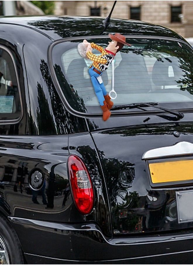 GROIC - Toy Story Sheriff, Car Doll Plush Toys, Hanging Toys, Cute Car Accessories,Woody Auto Accessories,Car Decoration,Car Roof Doll Decoration - Image 1