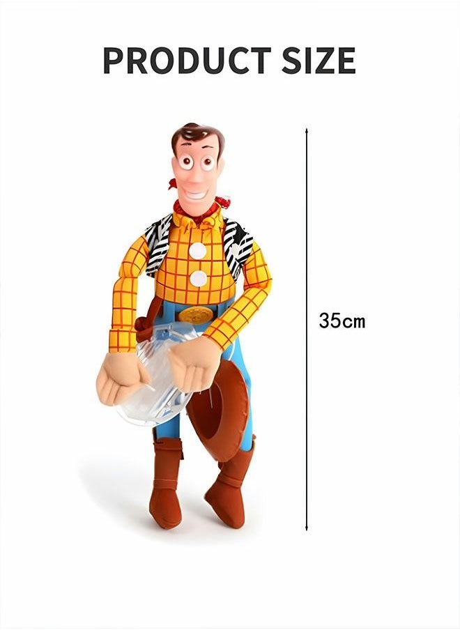 GROIC - Toy Story Sheriff, Car Doll Plush Toys, Hanging Toys, Cute Car Accessories,Woody Auto Accessories,Car Decoration,Car Roof Doll Decoration - Image 1