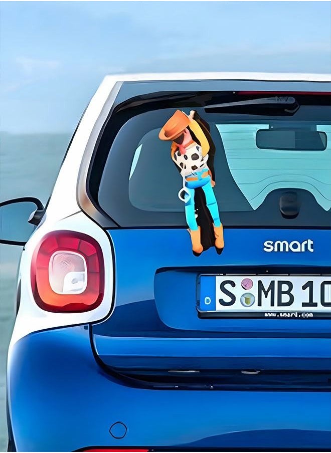 GROIC - Toy Story Sheriff, Car Doll Plush Toys, Hanging Toys, Cute Car Accessories,Woody Auto Accessories,Car Decoration,Car Roof Doll Decoration - Image 1