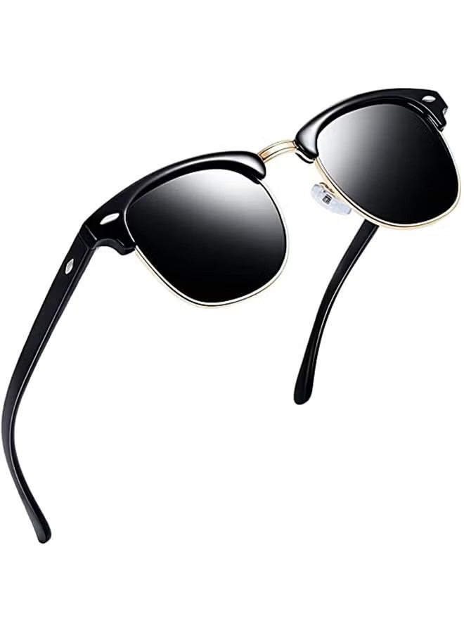 نظارات شمسية مستقطبة شبه بدون إطار حماية من الأشعة فوق البنفسجية 400 للرجال والنساء - Image 4