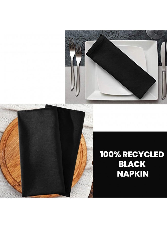 Perfect Stix مناديل عشاء سوداء من بيرفكت وير 2 طبقة عبوة من 125 - Image 2