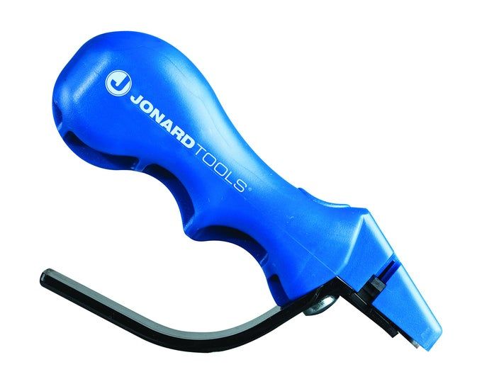 Jonard Tools KSS-1 Tungsten Carbide Steel Knife and Scissor Sharpener Blue 2.25 inch - Image 1