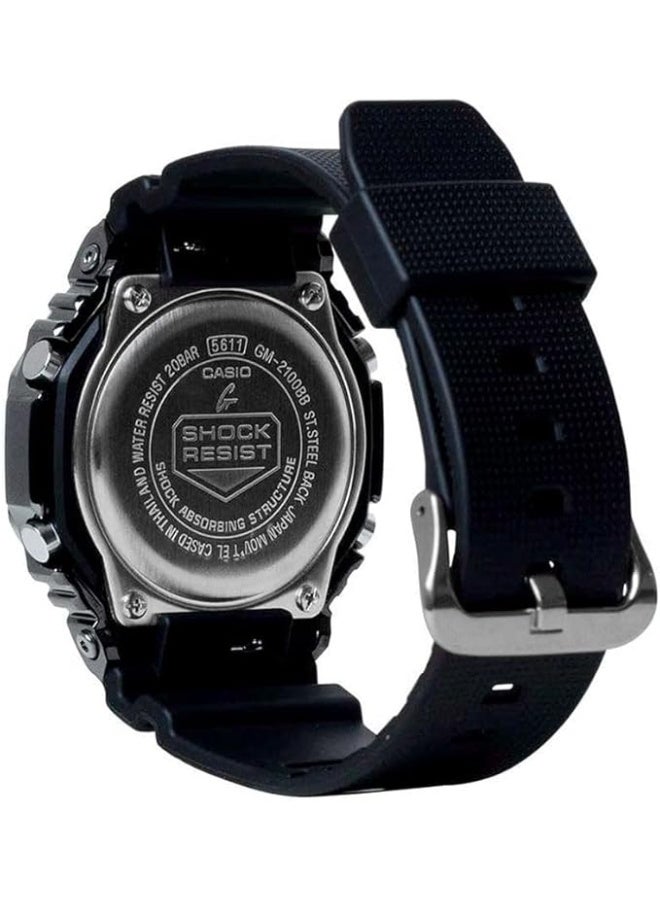G-SHOCK Casio G-Shock Watch - GM-2100BB-1ADR Black Dial, Black Band - Image 2