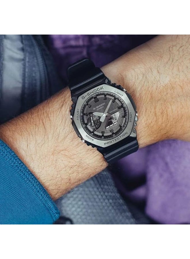 G-SHOCK Casio G-Shock Watch - GM-2100BB-1ADR Black Dial, Black Band - Image 3