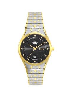 eliz ELIZ ES8771G2TNT SS Caseback & Band Day-Date Men's Watch  - Image 1