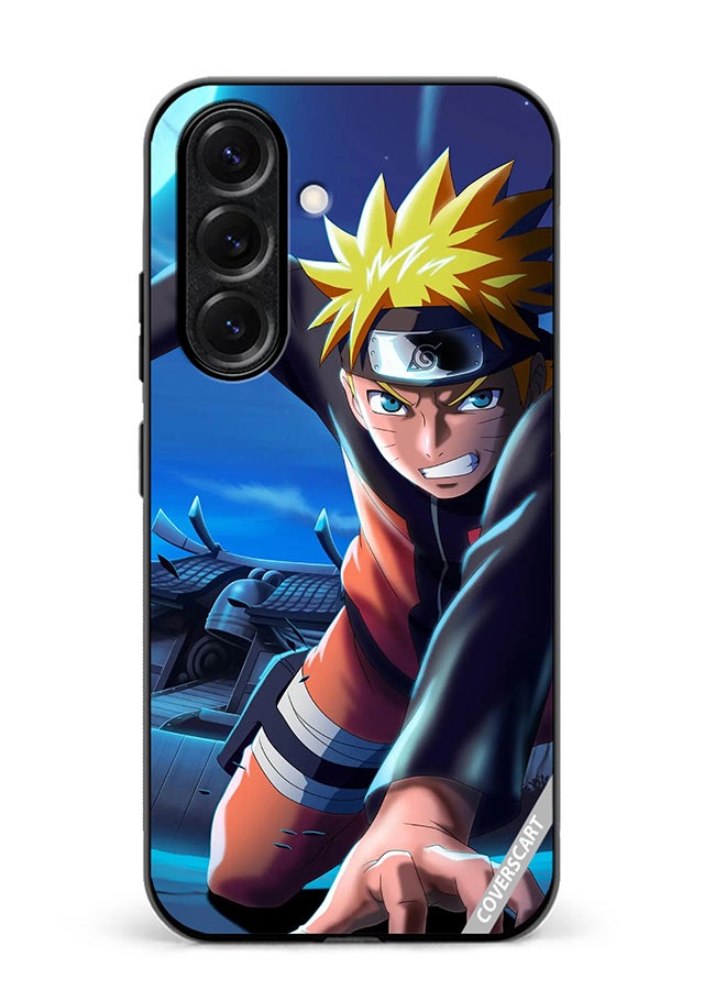 Protective Case Cover For Samsung Galaxy S25 Plus Naruto Uzumaki Design Multicolour