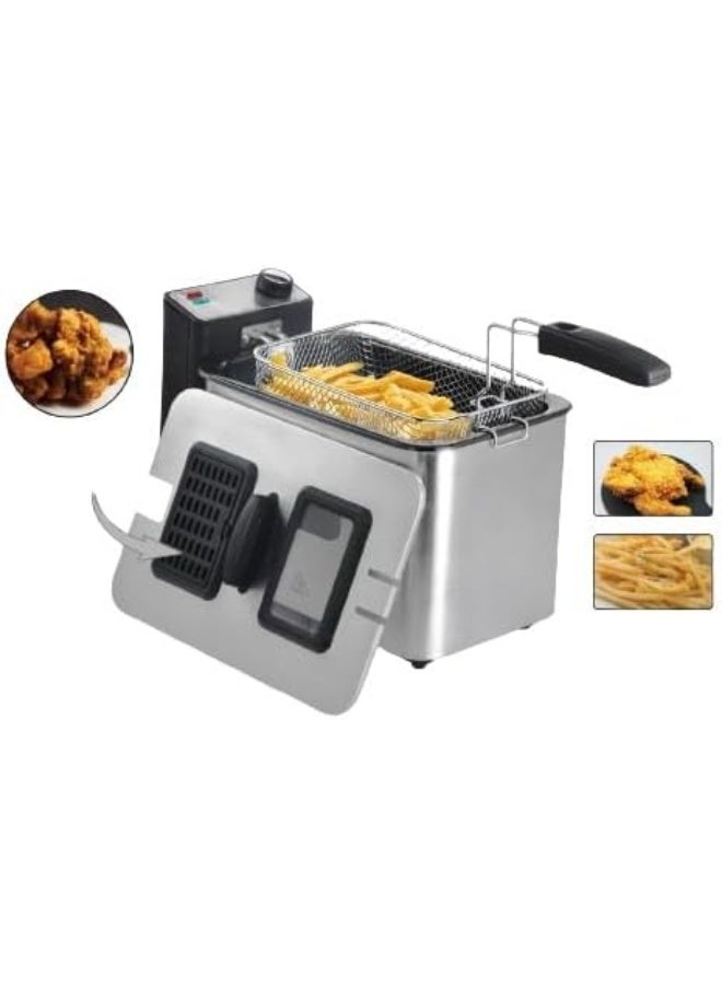 دي إل سي  مقلاة كهربائية سعة 4 لترات بقوة 2000 واط طراز DLC-2024 - Image 2