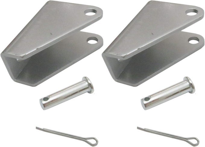 Heavy Duty Linear Actuator Mounting Bracket - Pair with Bolts and Cotter Pins