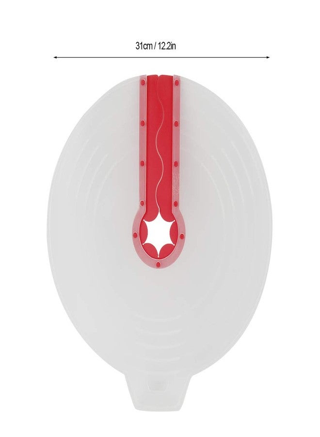 Mrisata Mixing Bowl Splash Guard Lid, Universal Splatter Screen Cooling Mat Silicone Egg Cream Anti Spill Reusable Baking Cover Whisk Cooking Kitchen Tool for Pot Cup - Image 4