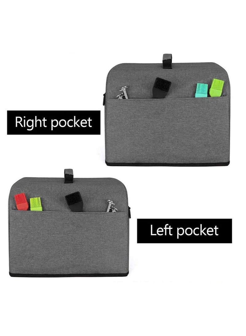 Air Fryer Cover, Toaster Cover, Kitchen Dust Cover for Ninja Foodi Grill, Durable Home Kitchen Air Fryer Cover Suitable for kitchen, clean and easy to clean - Image 5