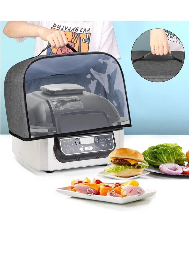 Air Fryer Cover, Toaster Cover, Kitchen Dust Cover for Ninja Foodi Grill, Durable Home Kitchen Air Fryer Cover Suitable for kitchen, clean and easy to clean - Image 3