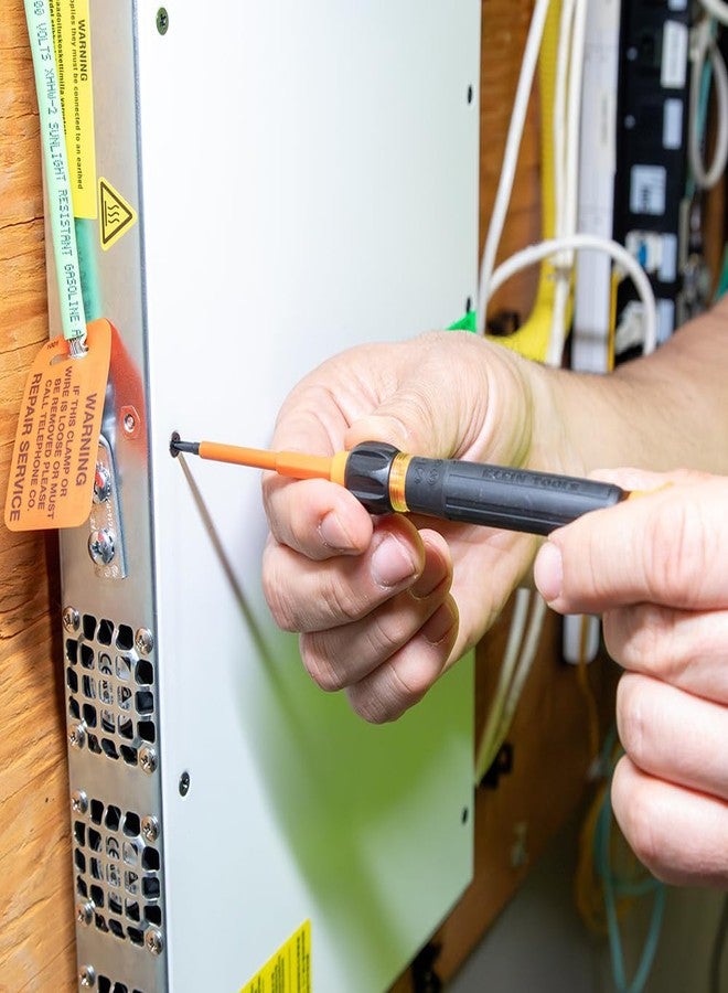 كلاين تولز شفرات بديلة لمفكات براغي معزولة مزدوجة الأطراف من كلاين تولز 13157INSP، مشقوقة وفيليبس، للفئتين 32584INSR و32581INS، عبوة من قطعتين - Image 4