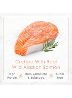 Fancy Feast Y Feast Gourmet Pate Wet Cat Food, Petites Wild Alaskan Salmon Entree  (Pack Of 12) 2.8 Oz. Tubs  - Image 5