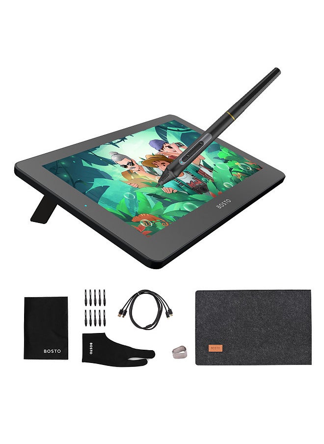 BOSTO BT-12HD Portable 11.6 Inch HD H-IPS LCD Graphics Drawing Tablet ...