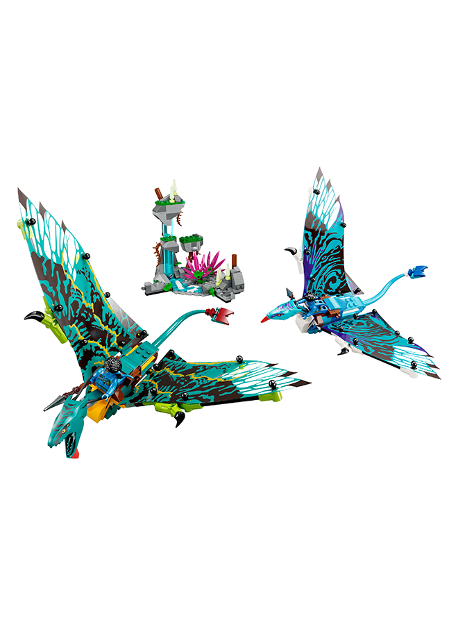 LEGO Avatar Jake & Neytiri’S First Banshee Flight 75572 Building Toy Set; A Fun Playset For Kids And Fans Of The Avatar Film; This Toy Makes An Appealing Birthday Gift Or Christmas Present For Ages 9+ (572 Pieces)