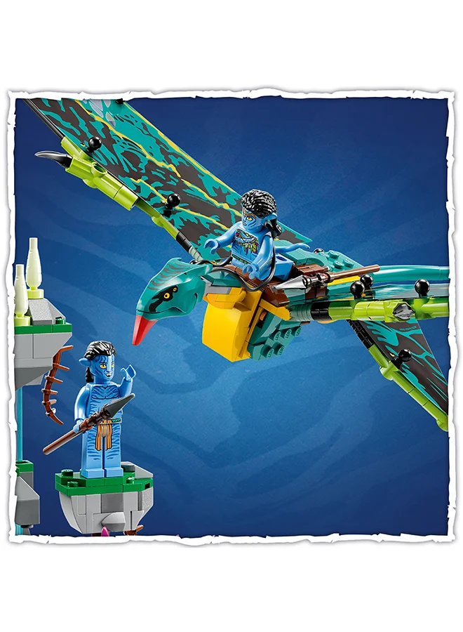 LEGO Avatar Jake & Neytiri’S First Banshee Flight 75572 Building Toy Set; A Fun Playset For Kids And Fans Of The Avatar Film; This Toy Makes An Appealing Birthday Gift Or Christmas Present For Ages 9+ (572 Pieces)