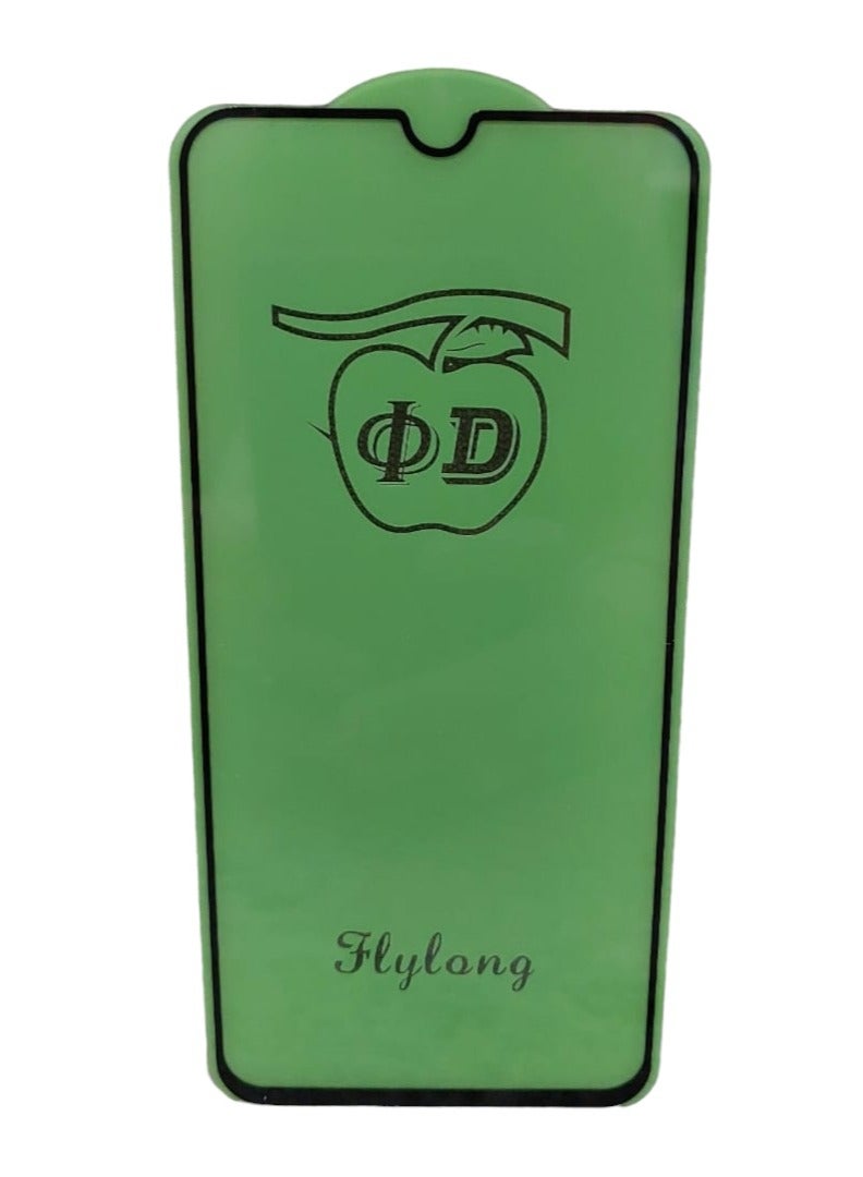 زوم بلس لاصقة حماية للشاشة من الزجاج المقوى لهاتف هواوي Y6 P  أسود / شفاف - Image 2