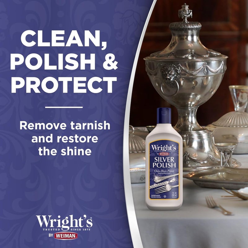WRIGHT'S ANTI-RUST SILVER POLISH, 7 OZ. - Image 2