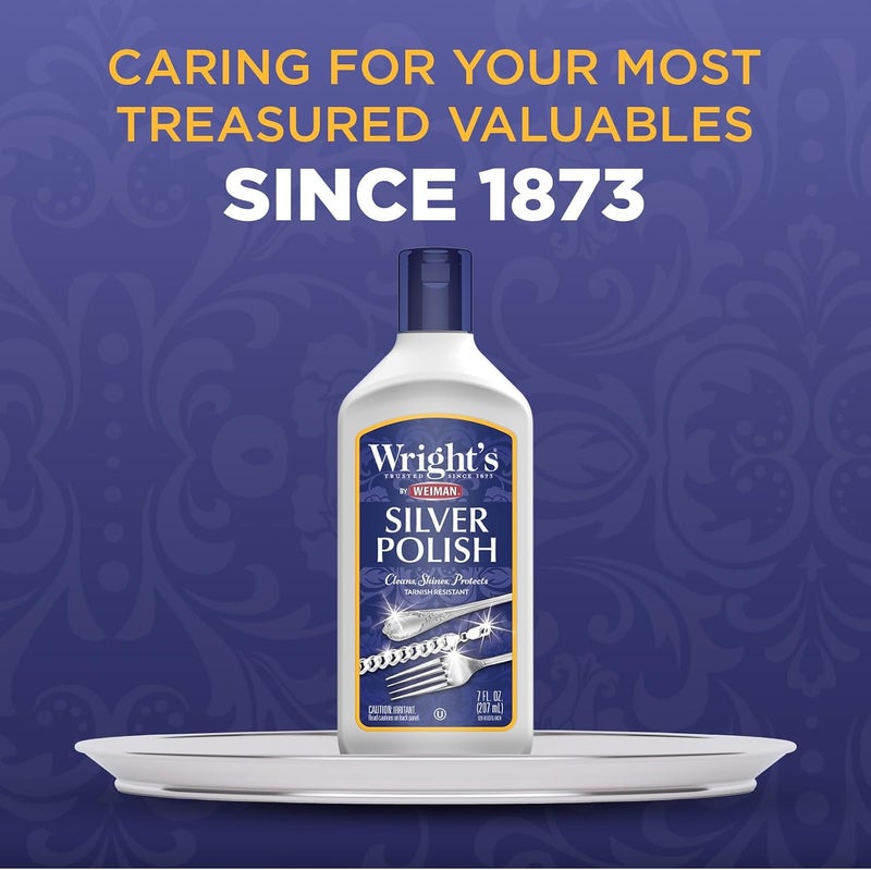 WRIGHT'S ANTI-RUST SILVER POLISH, 7 OZ. - Image 5