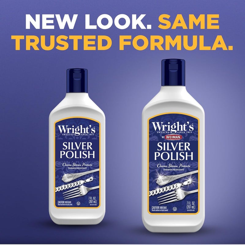 WRIGHT'S ANTI-RUST SILVER POLISH, 7 OZ. - Image 1