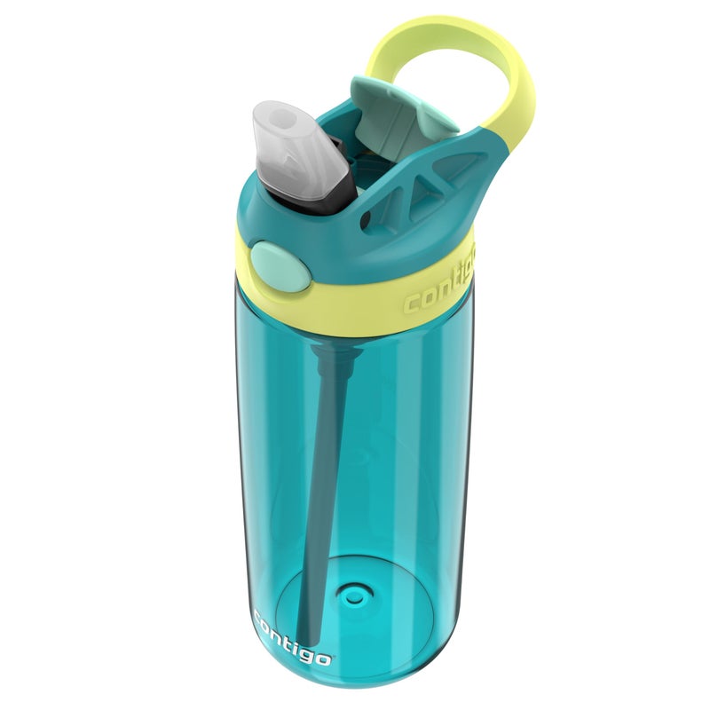 Contigo AutoSpout Kids Water Bottle  20oz  Pack of 1  Juniper/Limelight - Image 5