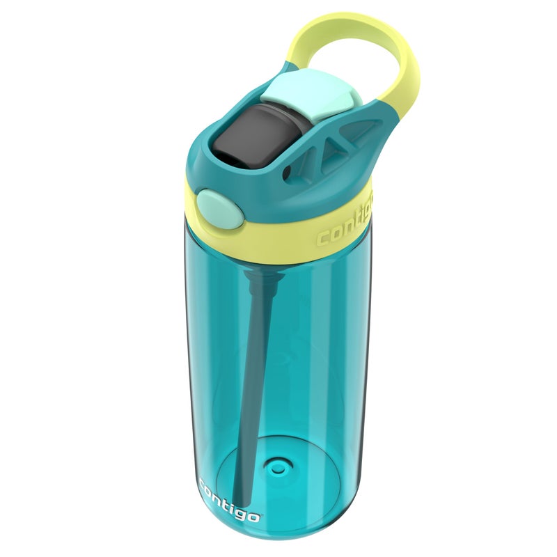 Contigo AutoSpout Kids Water Bottle  20oz  Pack of 1  Juniper/Limelight - Image 3