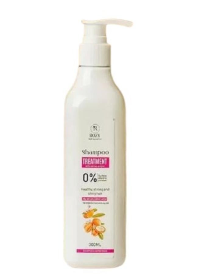 شامبو معالج بزيت الأرجان واللوز 300 مل