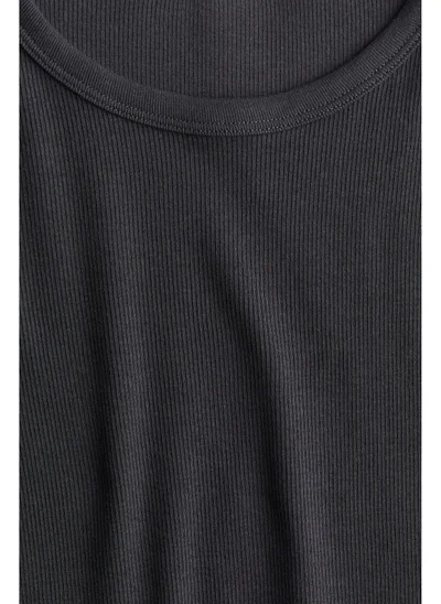 H&M Ribbed cotton top