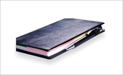 COI Memo Note Pad|Memo Note Book with Sticky Notes & Clip Holder in Diary Style… (White 2 pcs) - Image 4