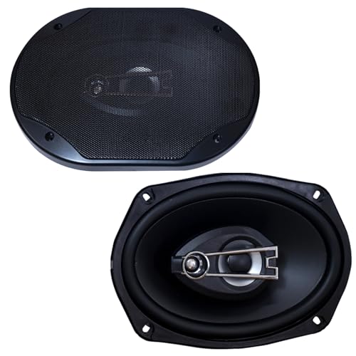 Wagzo-Component Speaker for Car 900Watts 2Way Coaxial Music System with Bass Woofer Sound 9-Inch Stereo System for Car 900W Max Output - Image 1
