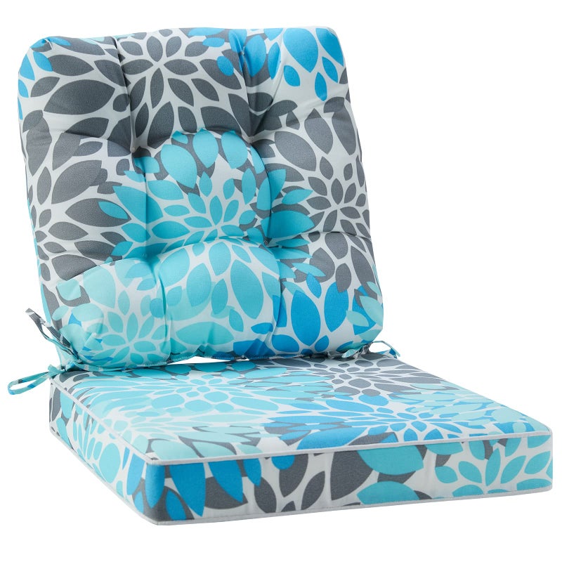 JMGBird JMGBird Outdoor SeatBack Chair Cushion Tufted Pillow Indoor Deep Seat Chair Cushion Set 19x19 