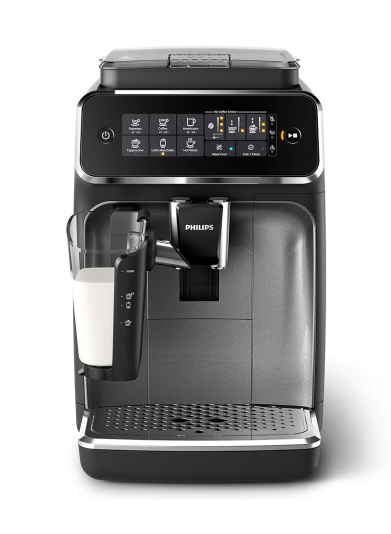 Philips Philips Fully Automatic Espresso Machine Series 3200-1500W, 5 Beverages, Latte Go, Touch Display, 1.8L Water Tank Capacity, Black/Silver - EP3246/73 - Image 4