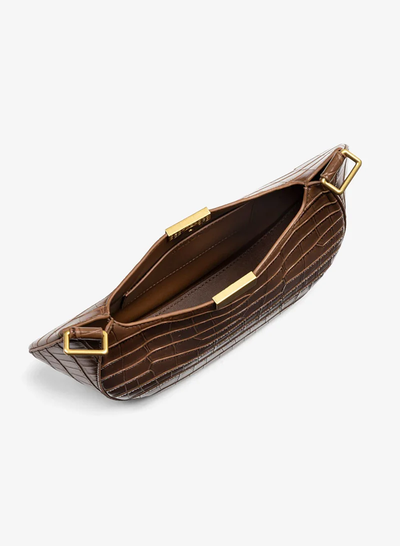 Ipekyol  Croc-Effect Double-Strap Bag for Women | Best Price UAE