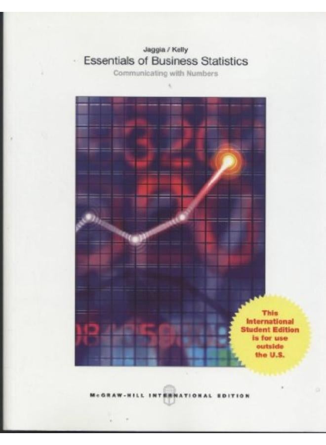 Essentials of Business Statistics