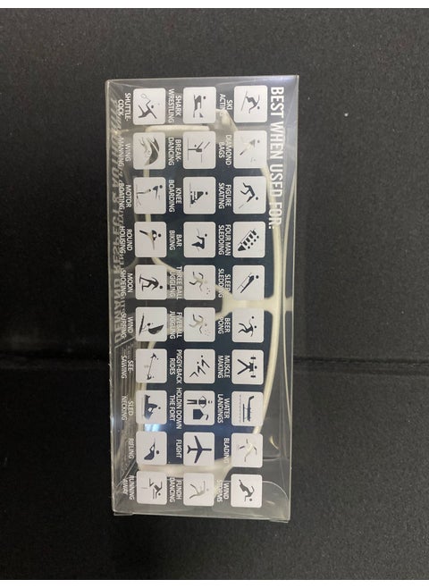 Multi-Function Eyewear Kit with Polarized Test Card Transparent sports box