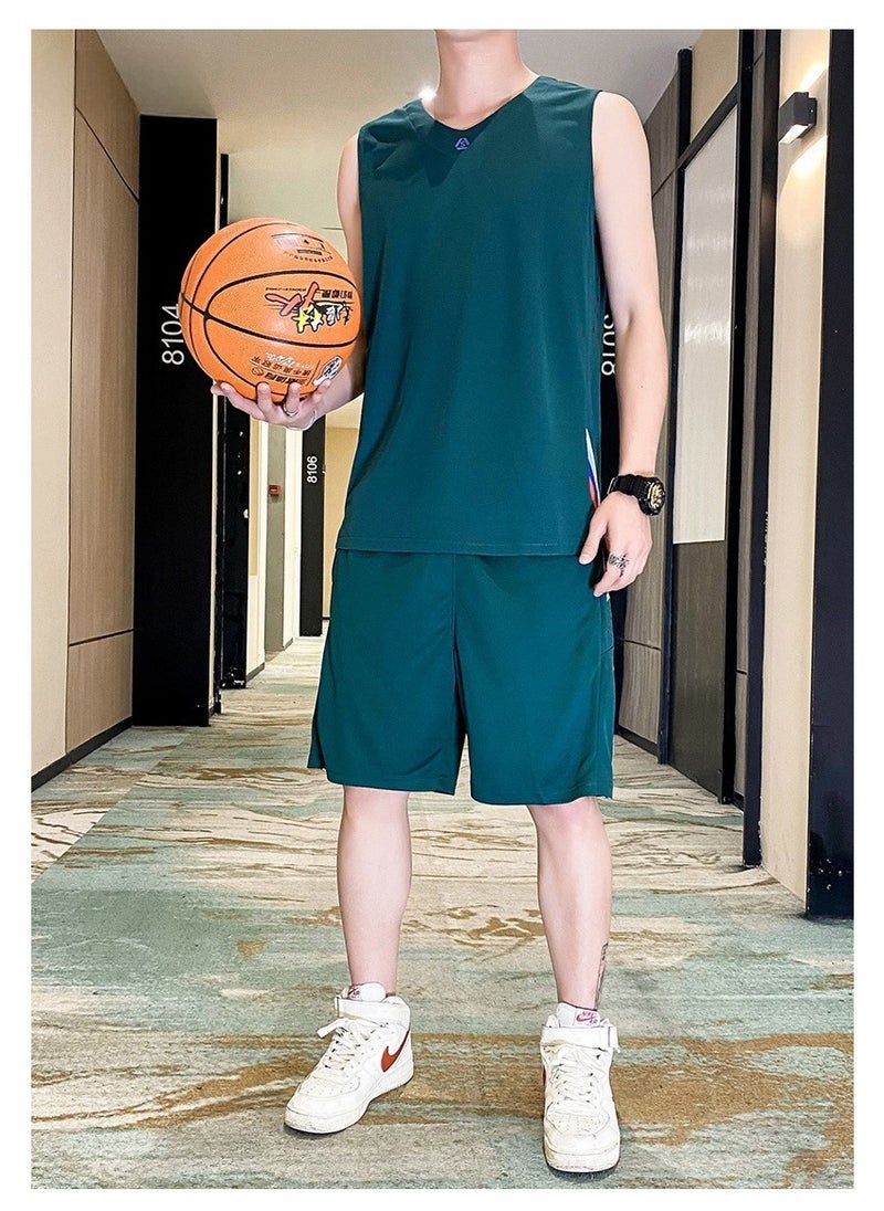 KUYING Quick Drying Breathable Mesh Casual Set  - Image 3