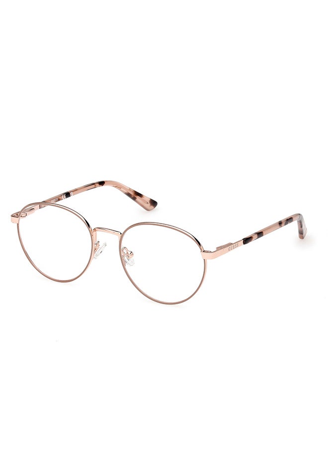 GUESS Girl's Round Eyeglass Frame - GU827405947 - Lens Size: 47 Mm  - Image 1