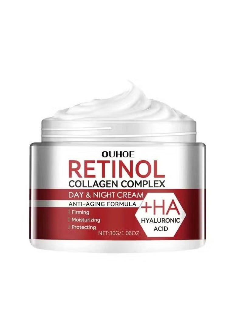 OUHOE Retinol Lifting Firming Cream Collagen Smooth wrinkles Face Cream For Moisturizer Whitening Brighten Skin Products - Image 1