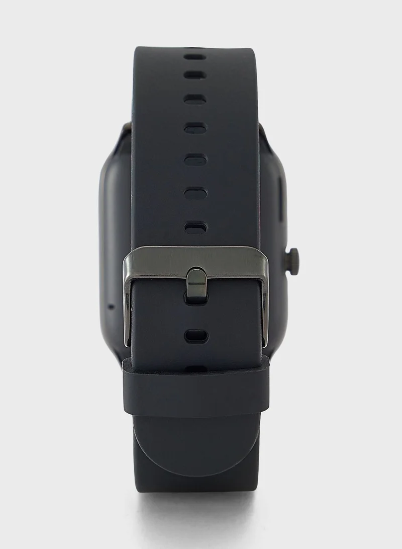 Ginger Amoled Smart Watch With Bluetooth Call, Heart Rate, Blood Pressure And Blood Oxygen Monitoring