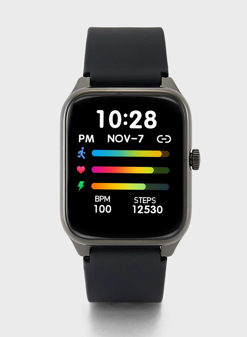 Ginger Amoled Smart Watch With Bluetooth Call, Heart Rate, Blood Pressure And Blood Oxygen Monitoring