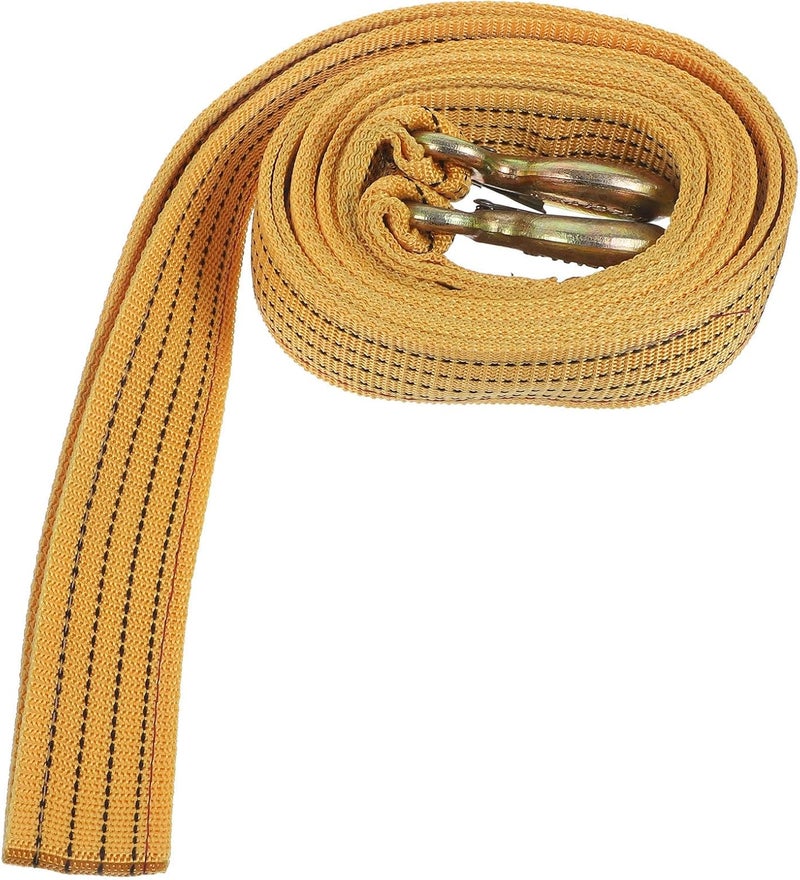 Hemobllo Heavy Duty Thickened Nylon Car Tow Rope 4m Wear-Resistant Vehicle Strap for Outdoor Roadside Towing and Emergency Pulling - Image 1