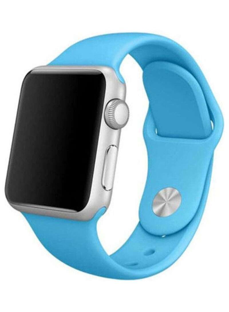 BORTONY Silicone Wrist Band For Apple Watch 38-40millimeter - Image 1