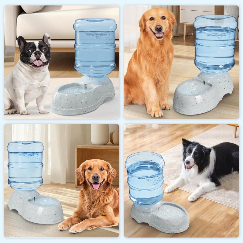 Kenond Water Dispenser Station for Large Dogs,3 Gallon/11L Gravity Automatic Feeder, Dog Water Bowl Dispenser,Large Size Dog Drinking Fountain - Image 3