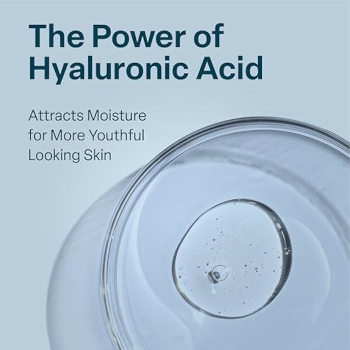 QRxLabs Peptide Complex Face Serum - Firming Collagen Booster & Hydrating Hyaluronic Acid with Chamomile Extarct - Revitalizing Antiaging Skincare - Unscented Gel, 1 Fl Oz - Image 4