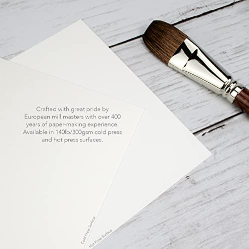 Fluid Artist 140LB Watercolor Paper Block, 6x6, Cold Press, 15 Sheets - Image 5
