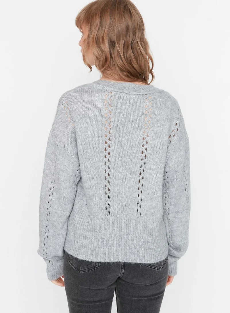 trendyol Button Detailed Knitted Cardigan